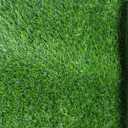 HQ4US 4LEGS Dog Grass Pad with Tray Large 3423, Dog Litter Box with Odor Free Artificial Grass Pee Pads for Dogs Potty Tray with Hemmed Edge, Realistic for Indoor Balcony