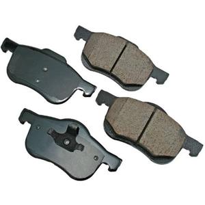 Akebono EUR794 Euro Ultra Premium Ceramic Disc Brake Pad Kit, GREY