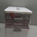 ARSTPEOE 4-Tier Medicine Organizer - Portable Medicine Cabinet with Handle