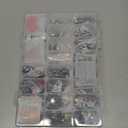 780pcs Hex Bolts and Nuts kit, 304 Stainless Steel M6 M5 M4 M3 Metric Bolt Assortment (Lock & Flat Washers), Stainless Steel Bolts and Nuts kit, Metric Screw Assortment