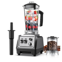 1800W Smoothie Blender and Grinder Combo 60/50HZ Large Capacity Countertop Blenders for Kitchen High Speed Blender for Smoothies Ice Crushing Frozen Drinks Puree