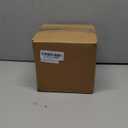 White Ceramic Flower Vase, 5.3 in White Rustic Farmhouse Vase, Small Handcrafted Weathered Pottery Vases, Decorative Terracotta Vases for Flower, Living Room, Centerpieces, Table, Home Decor