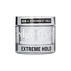 KISS COLORS & CARE Extreme Hold Edge Fixer Hair Gel, 24 Hour Maximum Hold, Ultimate Styling Control, No Flake Formula, For Coarser, Coily Hair, 3.38 oz (100 mL) - Fragrance Free