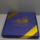 Farmhouse Oak 13" Lazy Susan Turntable Organizer for Cabinet, Round Wooden Lazy Susan Organization and Storage for Dining Table, Pantry, Kitchen, Countertop, Cupboard,Home Decor, Walnut Wood