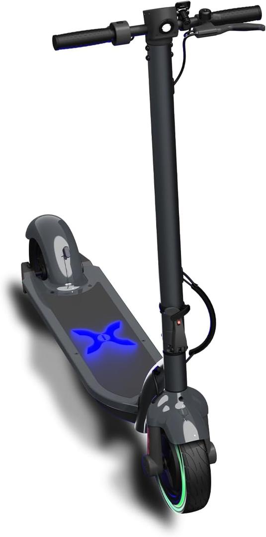 Hover-1 Alpha 2.0 Foldable Electric Scooter with 450W Brushless Motor, 18 mph Max Speed, 10 Air-Filled Tires and 12 Mile Range