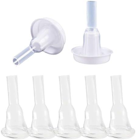 YEYSXSY 20 Pcs External Catheter for Men Self Adhering Style Silica Gel Condom Catheter (25mm)