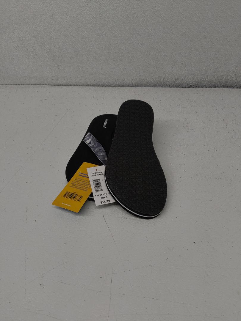Everest Women's Fpip Flops Black/White 8