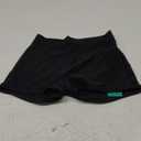 Bellecarrie Women's Swim Shorts High Waisted Bathing Suit Bottoms Tummy Control Swim Boyshorts Full Coverage Boardshort, Black, M