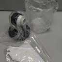 1-Light Bathroom Black Vanity Light Matte Black Wall Sconce Vintage with Clear Glass Shade, Hallway Light Fixture Sconces Wall Lighting