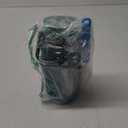 42oz Glass Water Bolttles with Straw Half Gallon Large Motivational Water Bottle with Time Marker Sports Water Bottles with Silicone Sleeve and Handle Lid Water Jug for Gym Workout (Dark Green)