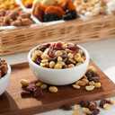 Broadway Basketeers Deluxe Sympathy Dried Fruit And Nuts Gift Basket - A Premium Healthy Condlence Gift - Corporate, Bereavement Gifts for Families (EXP 05/25/26)