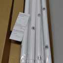 1 Diameter Curtain Rods Itself is 30 to 144 inch 1 Pack Fit 30-142 inch, 66 to 120 inch Window with Heavy Duty Adjustable Rod Matte White Splicing Metal Extra Long Curtain Rod for Windows