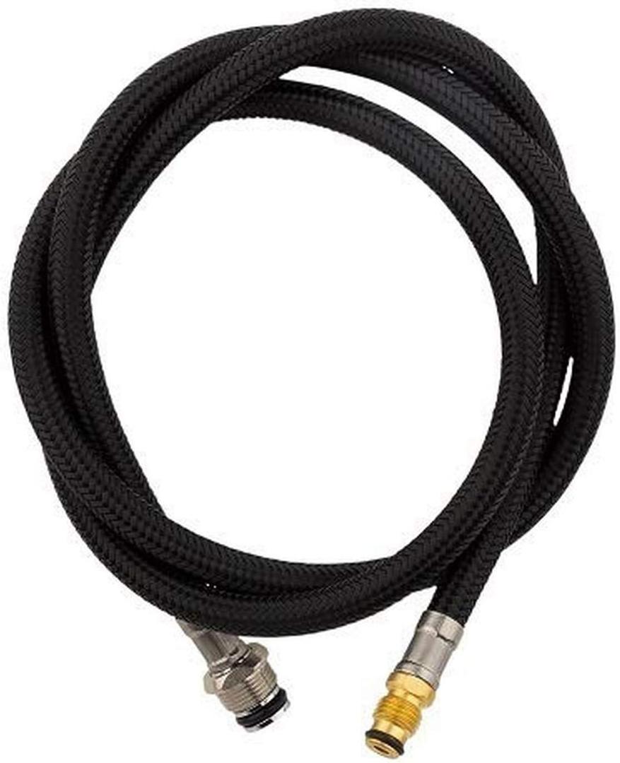 Pfister Hose for Kitchen Faucet with Pull Out Sprayer, Genuine Replacement Part, 55 Inches, Braided Nylon, Black, 9510690