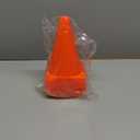 7 Inch Plastic Traffic Cones Sport Training Agility Marker Cone for Soccer, Skating, Football, Basketball, Indoor and Outdoor Games (Orange, 12 Pack)