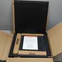 Tecmojo 12U Open Frame Network Rack for IT & AV Gear, AV Rack Floor Standing or Wall Mounted,with 2 PCS 1U Rack Shelves & Mounting Hardware,Network Rack for 19" Networking,Audio and Video Device, Black