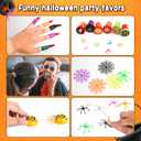 24 Pack Prefilled Plastic Witch Cauldron Toys for Halloween Party,192 PCS Halloween Party Favors for Kid as School Classroom Prizes & Trick or Treats Gifts