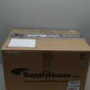 ROVSUN Chafing Dishes for Buffet 4 Pack, 9QT Chafing Dishes [Elegant Gold & Silver] with Rolled-Edge Design, Catering Chafer Warmer Set with Folding Frame for Party Wedding Banquet