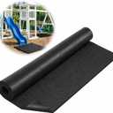 Nuanchu Playground Rubber Mat 48"x48", Heavy Duty Swing Set Mat, Shock Absorbing Landing Pad, Non Slip Outdoor Safety for Playground, Backyard Playset
