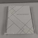 Juvale 2 Pack Meeting Notebooks for Work, Spiral-Bound Daily Planner for Project Management, Office, Business, Note Taking, Organizer, and Office Supplies (160 Pages, 8.5 x 11 In)