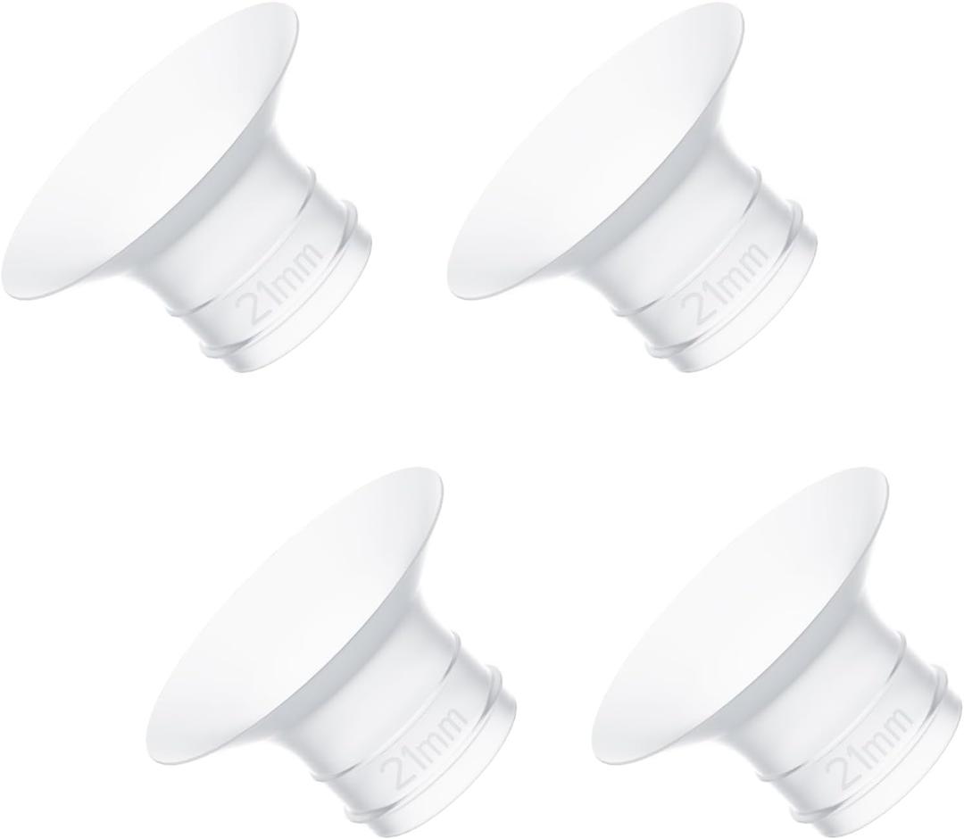 Momcozy Air 1 Inserts 21mm, Food-Grade Silicone & BPA Free, Original Breastfeeding Parts, 4 PCS