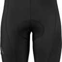 Garneau Optimum 2 Padded Bike Shorts for Men, 9" Cycling Shorts, Breathable & Moisture-Wicking with Reflective Elements (Large)