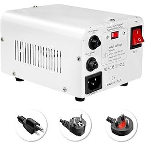 Yinleader 110V to 220V OR 220V to 110V Voltage Converter Step Up/Down Transformer 800W with US/UK/EU Power Cords