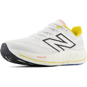 New Balance Men's Fresh Foam X Vongo V6 (8.5, White/Ginger Lemon/Black)