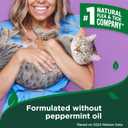 Vet's Best Natural Flea & Tick Easy Spray for Cats Natural Flea & Tick Prevention with Cotton Spice Scent Plant-Based Cat Spray with Essential Oils Gentle Pest Control Formula 14 oz Bottle