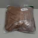 Kids Medieval Renaissance Monk Costume Priest Friar Wizard Cloak Hooded Robe Cosplay Costume Belt Necklace Set (10-11 Years, Brow)