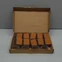 24 Pcs Chair Leg Floor Protectors for Hardwood Floors Rectangle Silicone Covers to Protect Wood Tile Floors Felt Pads Furniture Leg Caps Reduce Noise (Fit L:2" to 2-1/2",W:1" to 1-1/2")