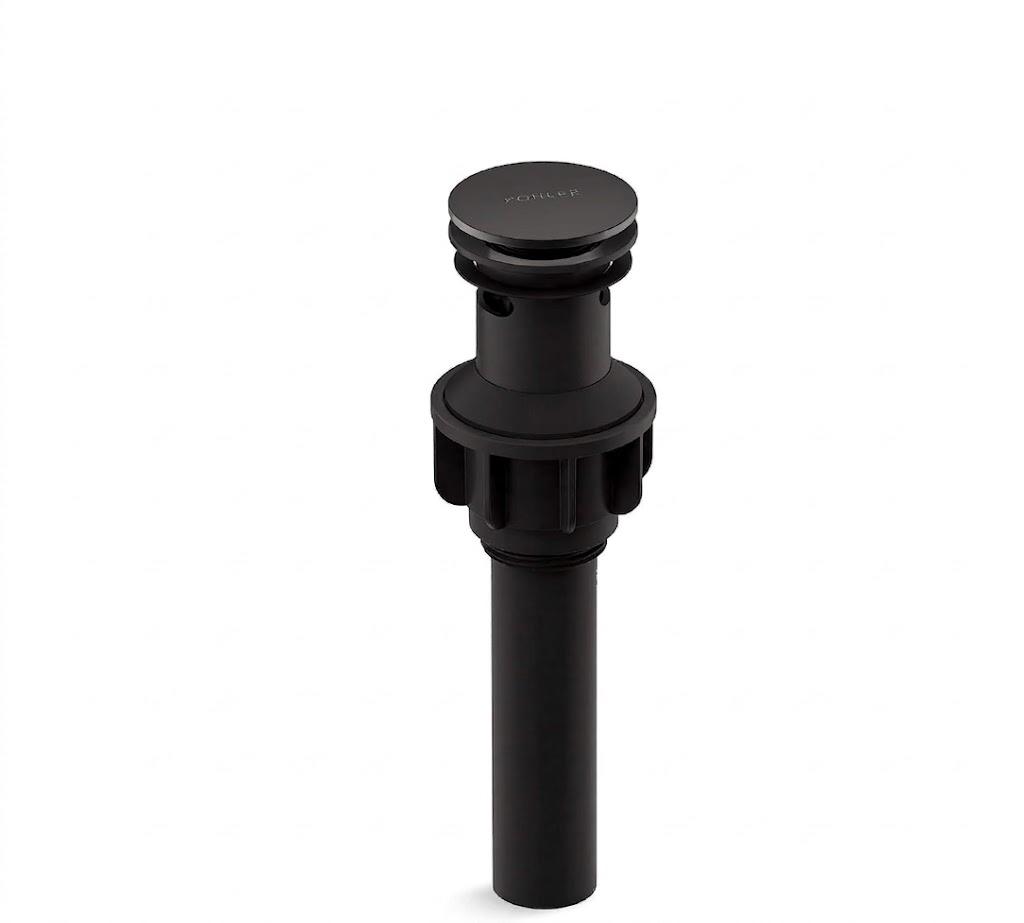 Kohler Clicker Drain with Overflow K-RH1274364-BL