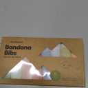 KeaBabies 8-Pack Organic Baby Bandana Bibs for Girls - Super Absorbent Triangle Baby Bibs for Drooling and Teething Infant, 100% Cotton Extra Soft for Newborn, Infant 0-36 Months (Dew)