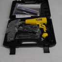 Allturn Upgraded Plastic Welder, 2 in 1 Plastic Welding Kit, Hot Staples Weld Gun, Car Bumper Repair Kit for Most Plastics, Patent Number D970324(Yellow)