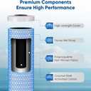 PUREPLUS 20" x 4.5" Whole House Activated Carbon Water Filter, Enhanced Lead Removal, Reduces Chlorine, Sediment & Odors, Compatible with FC25B, EPM-20BB, CB-BB-20, 155783-43, 2 PACK
