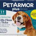 PetArmor Plus Flea and Tick Prevention for Dogs, Dog Flea and Tick Treatment, 1 Dose, Waterproof Topical, Fast Acting, Medium Dogs (23-44 lbs)