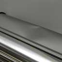 Oggi Stainless Steel Roll Top Bread Box for Kitchen Countertop with Stainless Steel Lid - Fits Multiple Large Loaves of Bread and Other Freshly Baked Goods Including Cookies, Bagels, Muffins