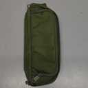 ATRIPACK Tactical 4 Compartments Pencil Case for Boys,Big Canvas Pen Pouch Bag, Large Capacity Pen Box, Tool Bag for Middle School College Office Organizer for Kids Men Women Adult Teens (Green)