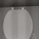 Bemis 170 Durable Plastic Toilet Seat, Elongated, White
