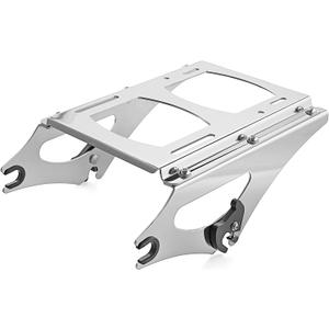 Mofun Tour Pack Mounting Rack Detachable Trunk Mount Compatible with Harley Touring Electra Glide Street Road Glide Road King Models 2009-2013 Chrome