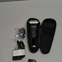 Braun Electric Shaver for Men, Series 7 7120s, Wet & Dry Shave, Turbo & Gentle Shaving Modes, Waterproof Foil Shaver, with Precision Trimmer, Space Grey (3 Piece Set)