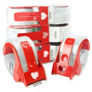 Heavy Duty Packing Tape with Dispenser - 8 Pack 1.88 in x 60 yd Clear Package Tape for Shipping Moving Storage and Mailing, Total 480 Yards