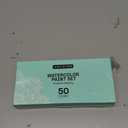 ARTISTRO 50 Colors Watercolor Paint Set - Portable Paint Set with Palette and Brush Pens - Travel Water Color Kit for Adults, Professionals, Kids - Art and Painting Supplies - Christmas Gift Idea