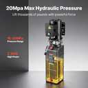 VEVOR 15 Quart Hydraulic Pump 2.2KW AC 220-240V Hydraulic Dump Trailer Pump