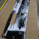 GTPLAYER Electric Standing Desk with Drawers, 48 x 24 Inch Height Adjustable Gaming Desk with Monitor Stand, Power Outlets & LED Lights, Home Office Sit Stand Up Desk with Memory Preset (Black)