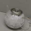 Amzcku 50OZ/1500ml Vintage Glass Teapot with Removable Infuser  Stovetop Safe, Borosilicate Glass Tea Kettle for Blooming & Loose Leaf Tea