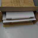 7x6x3'' Corrugated Mailers, 25 Pack, Cardboard Shipping Boxes, White (CM763-25)