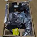 Dual Monitor Arm Desk Mount Fits 13 to 32 inch Computer Screens, Holds 4.4 to 22lbs Display VESA Mount, Adjustable Double Monitor Stand with Clamp/Grommet Base, 75/100mm Bracket, Black, Freelift