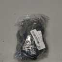 Yarlung 8 Pack 2 Inch Ball Caster Wheels with Swivel Stem, Antique Brass Casters with Mounting Stem Sleeve Socket (5/16" x 1-1/2") for Furniture Chairs Sofa Cabinets