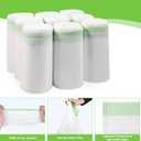 150 Pcs Bedside Commode Liners for Potty Chair Liners Disposable Adult