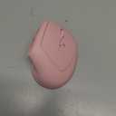 MEETION Pink Wireless Ergonomic Mouse, Bluetooth Vertical Rechargeable Mice, 4 Adjustable DPI 800-2400, Bluetooth 5.2+5.2+USB Mouse for Windows/Mac, for Laptop/PC/Desktop/Computer/iPad